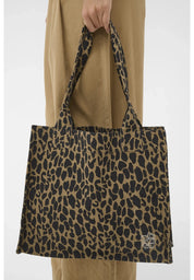 St Tropez Pansy Bag | Tigers Eye Leopard