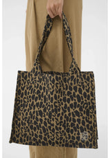 St Tropez Pansy Bag | Tigers Eye Leopard