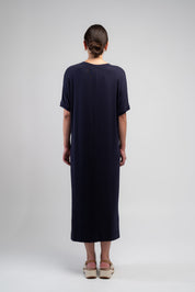 Obi Marakesh Squiggle Tee Dress | Black