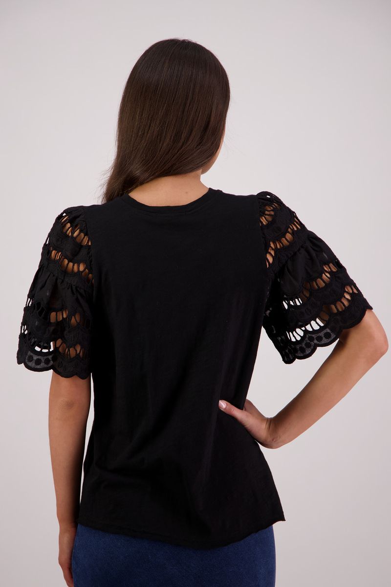 Briarwood Tex Top | Black