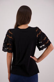 Briarwood Tex Top | Black