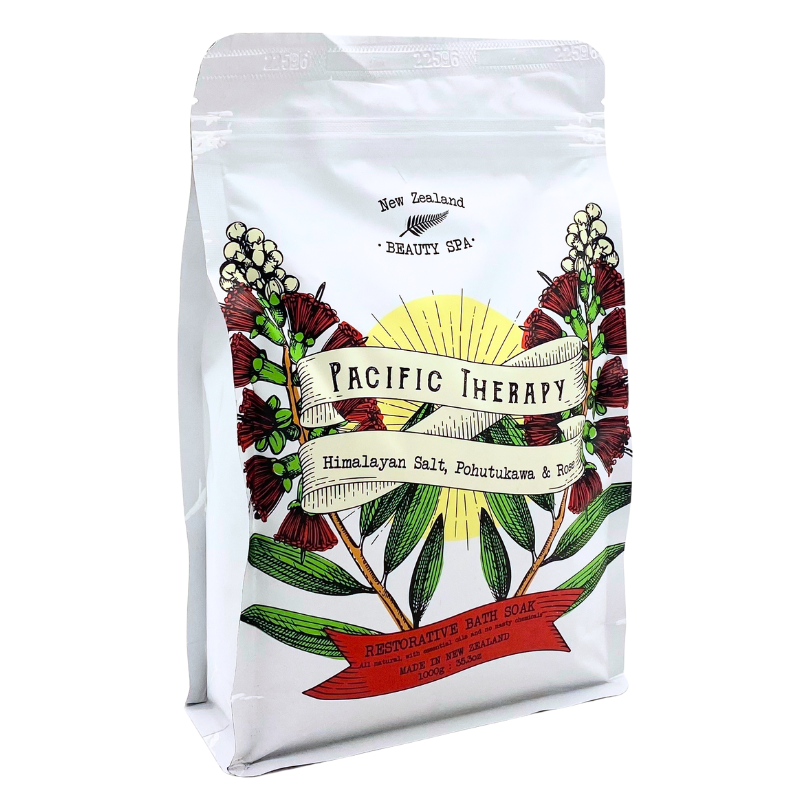 New Zealand Beauty Spa Bath Salts | Pohutakawa & Rose