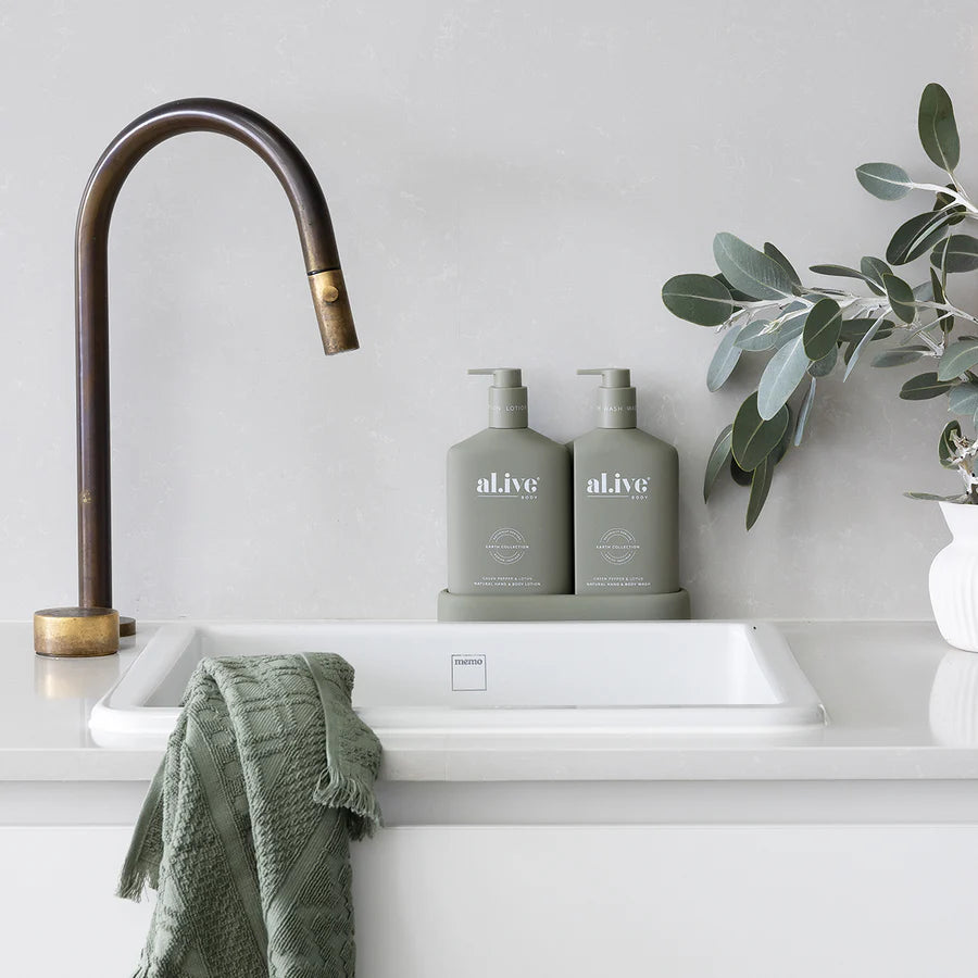 Al.Ive Wash & Lotion Duo | Green Pepper & Lotus