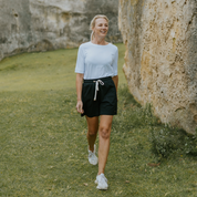 Moke Ruby Tee | Ice Blue