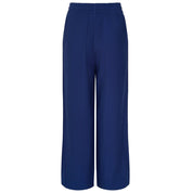 Moke Indiana Wide Leg Pant | Heritage Blue With Black Stripe