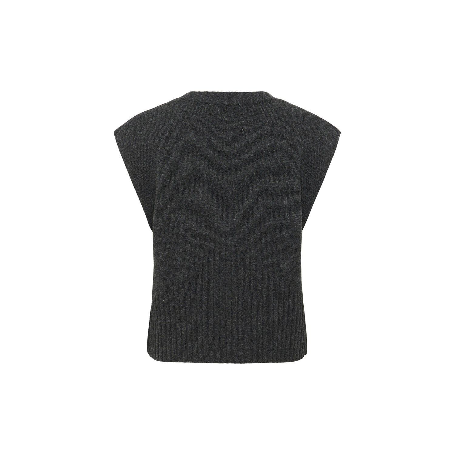Karen By Simonsen Berenice Vest | Dark Grey