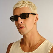 Le Specs Pilferer | Black Khaki Mono