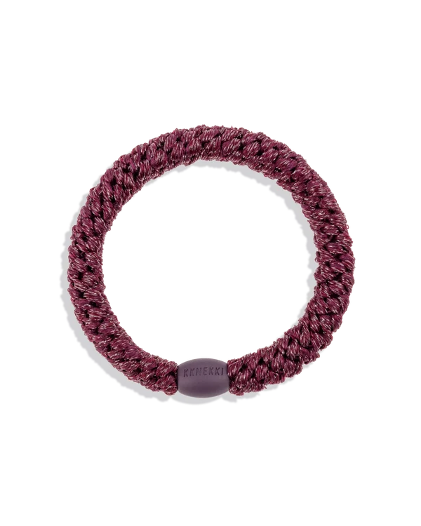 Kknekki Original Hair Ties | Berry Glitter