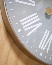 Acctim Northfield 50cm Wall Clock | Taupe
