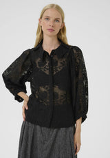 Karen By Simonsen Brynja Blouse | Black