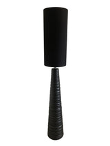 Robert Mark Belize Ceramic Floor Lamp | Black