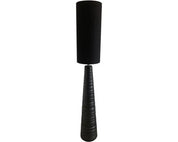 Robert Mark Belize Ceramic Floor Lamp | Black
