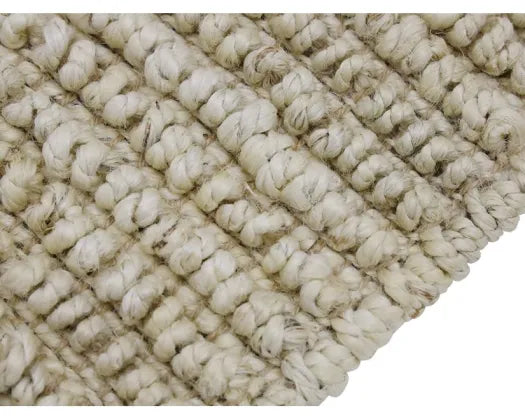 Robert Mark Jose Chunky Loop Jute Rug 120cm X 180cm | Bleach