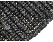 Robert Mark Jose Chunky Loop Jute Rug 180cm X 230cm | Charcoal