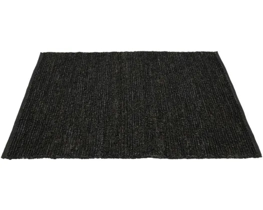 Robert Mark Jose Chunky Loop Jute Rug 180cm X 230cm | Charcoal