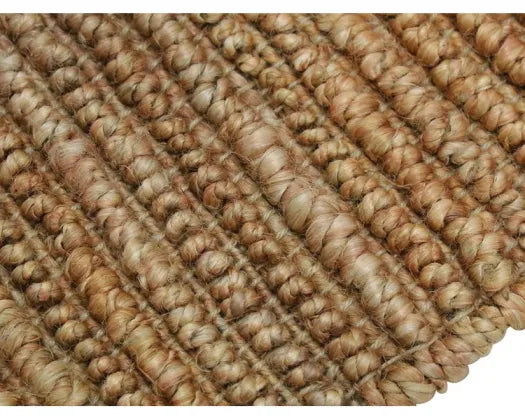Robert Mark Jose Chunky Loop Jute Rug 120cm X 180cm | Rust