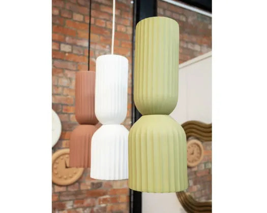 Robert Mark Rubi Pendant Light | White