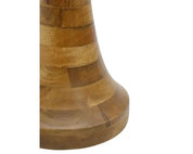 Robert Mark Oiled Walnut Black Iron Wood Lamp | 155cm