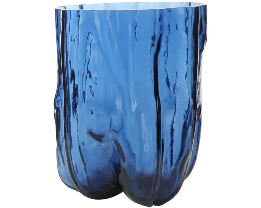 Robert Mark Wave Glass Sase | Blue