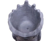 Buddha Head Planter | White