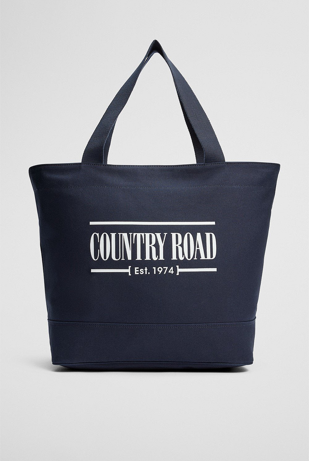 CR Cotton Printed Heritage Shopper | Navy