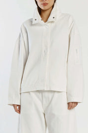 Dref by D Remy Denim Jacket | White