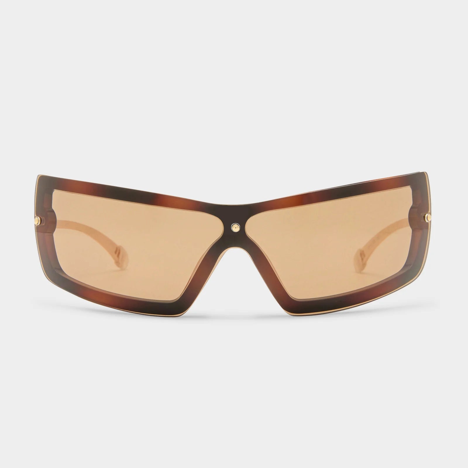 Le Specs The Bodyguard Sunglass Tort | Gold