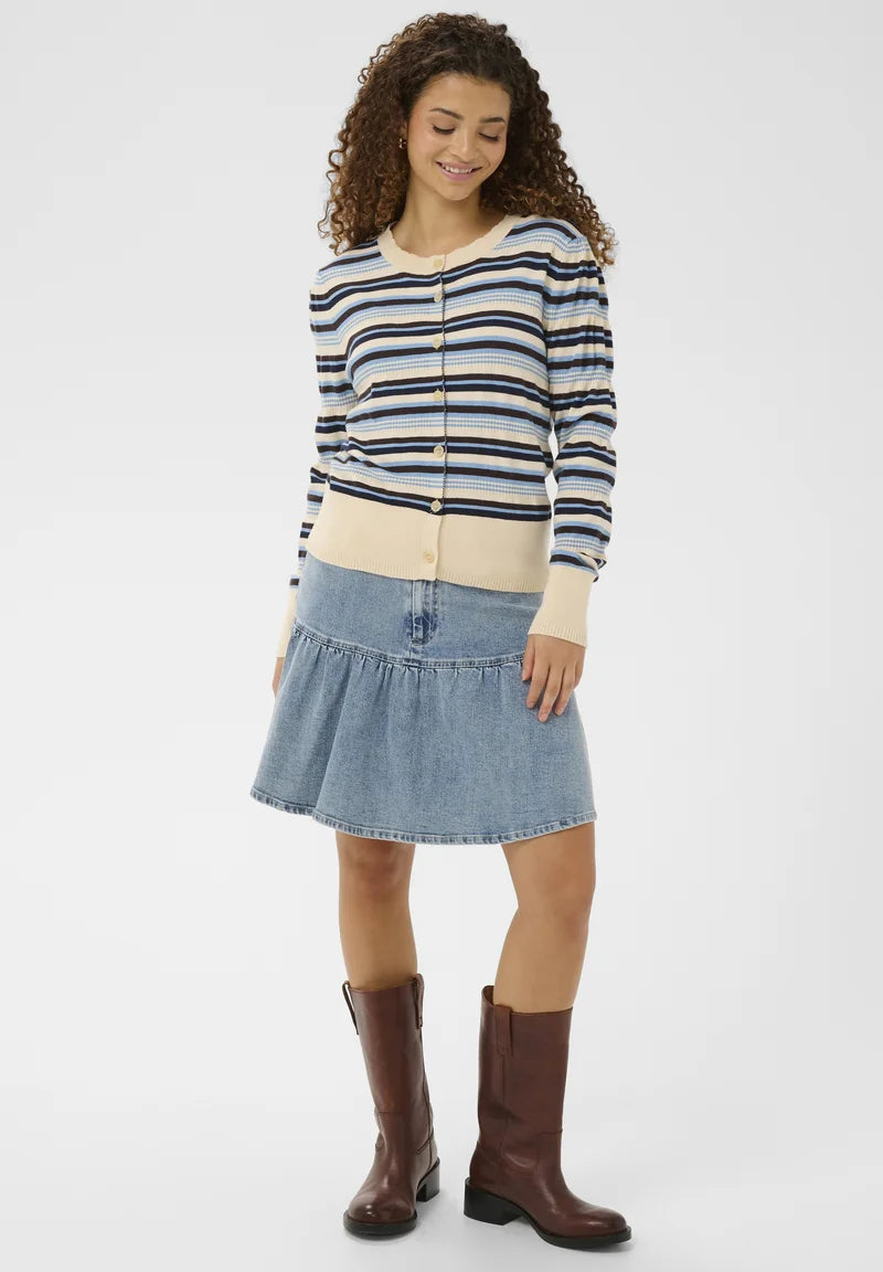 St Tropez Polina Skirt | Light Blue Denim