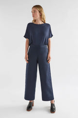 Elk Hersom Linen Pant | Moonlight