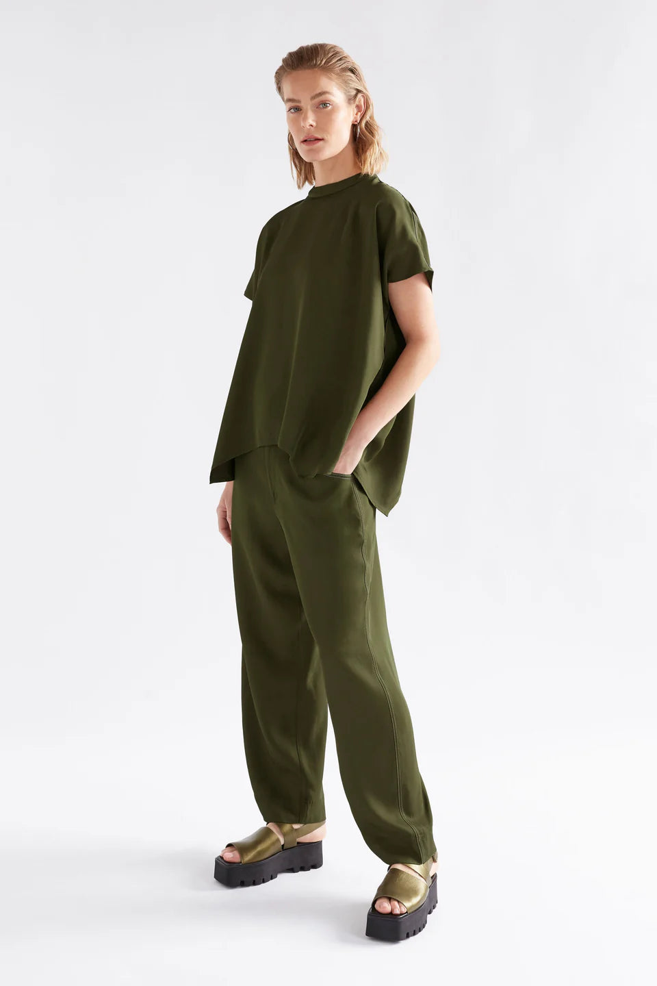 Elk Hullu Pant | Olive