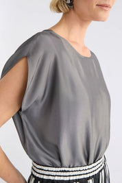 Elk Medjal Classic Top | Silver Black