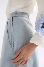 Elk Hanning Skirt | Light Wash