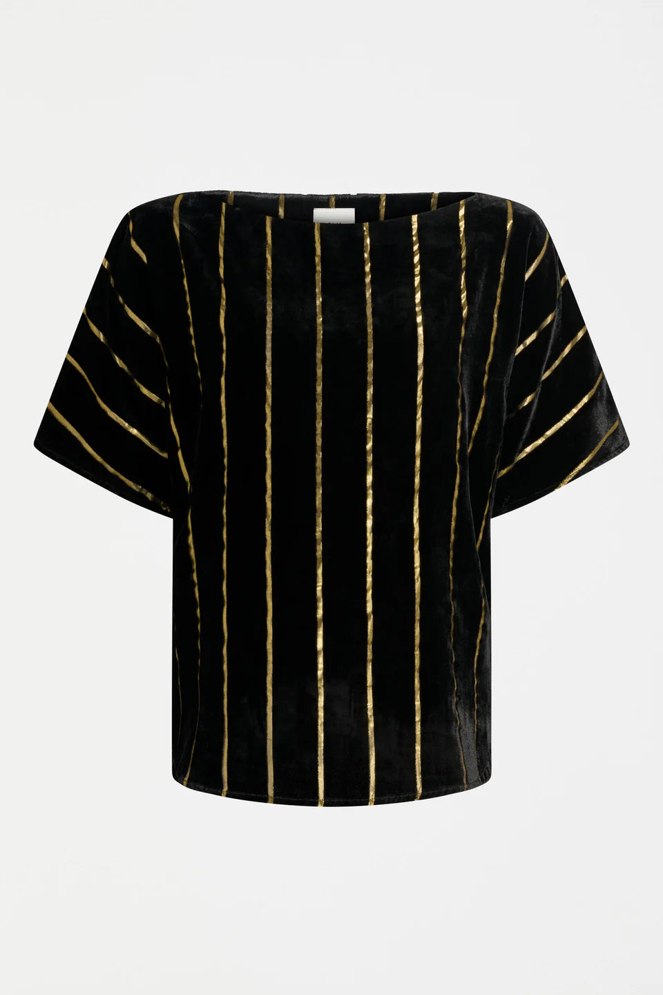 Elk Lumii Top | Black Gold Stripe