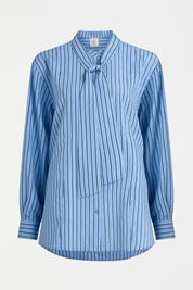 Elk Hedi Shirt | Chambray Stripe
