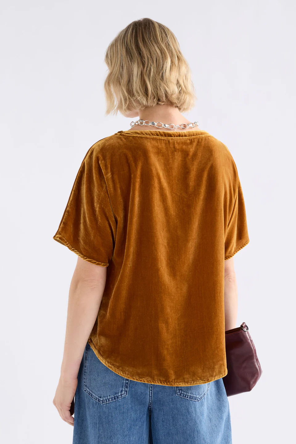 Elk Velvet Soft Top | Golden