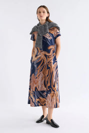 Elk Haki Dress | Brandr Print