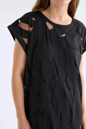 Elk Varr Burnout Dress | Black