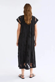 Elk Varr Burnout Dress | Black