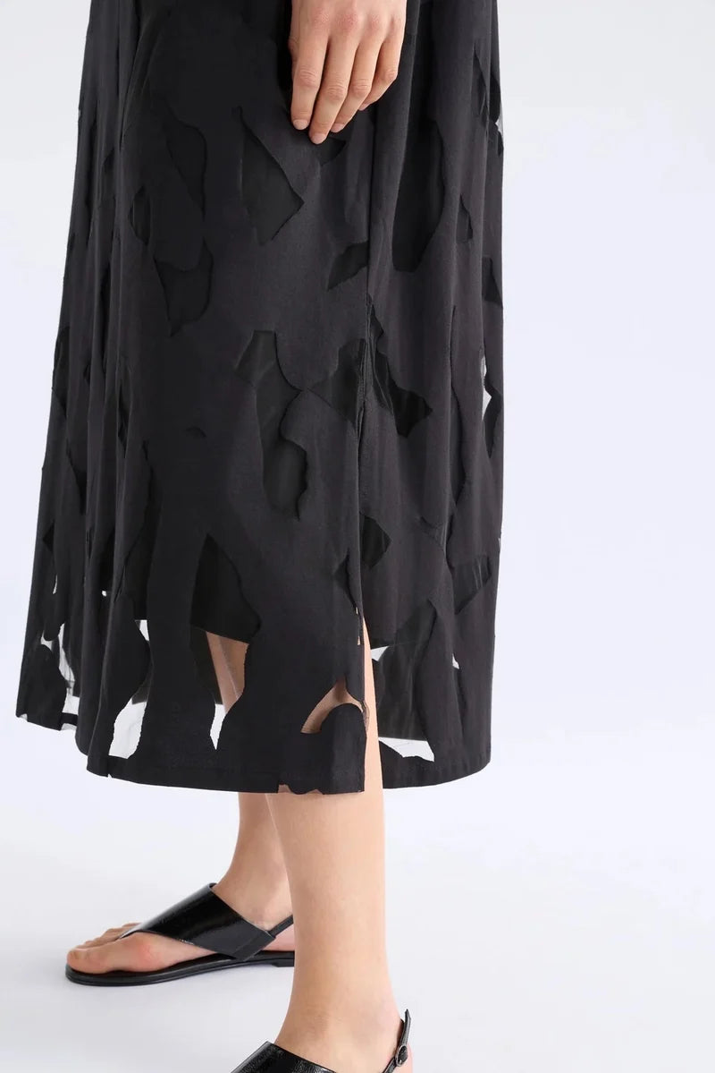 Elk Varr Burnout Dress | Black