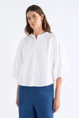 Elk Eller Shirt | White
