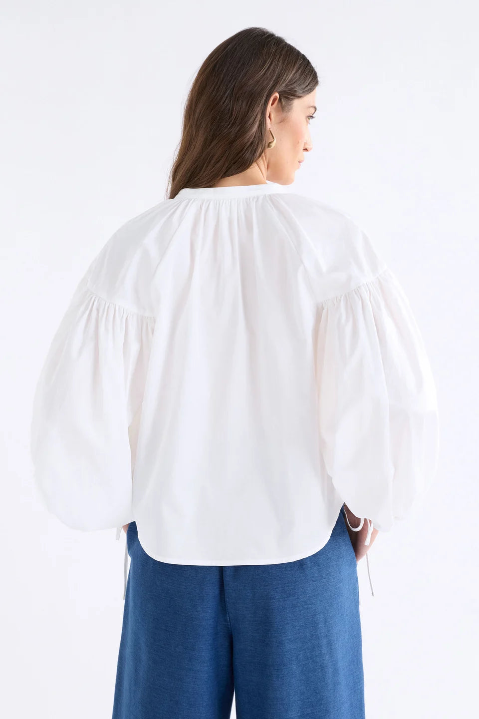 Elk Eller Shirt | White