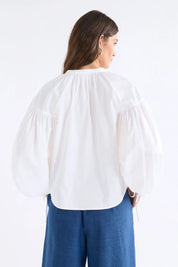 Elk Eller Shirt | White
