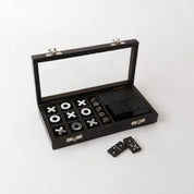 Le Forge Domino Dice Tic Tac Toe | Black