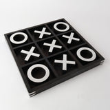 Le Forge Tic Tac Toe Box | Black Silver