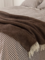 Citta Wool Throw | Cocoa