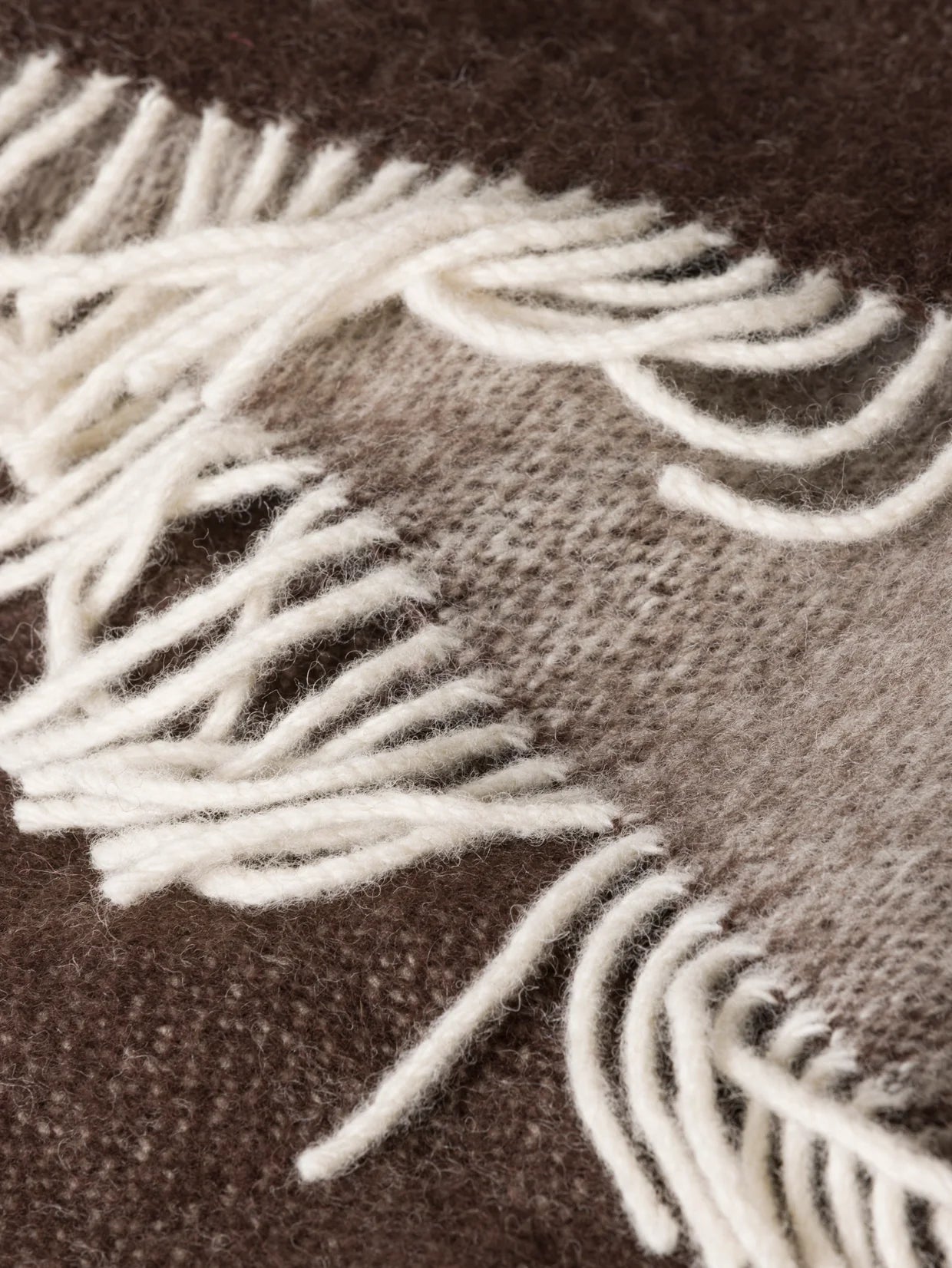 Citta Wool Throw | Cocoa