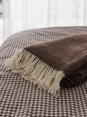 Citta Wool Throw | Cocoa