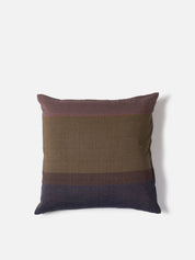 Citta Obi Euro Cushion Cover | Ivy Blue Black