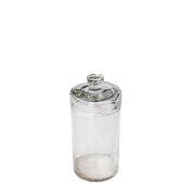 Le Monde Condiment Glass Jar Hold With Lid | Large