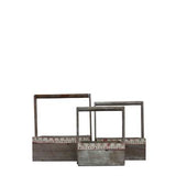 Le Monde Set Of 3 Garden Baskets